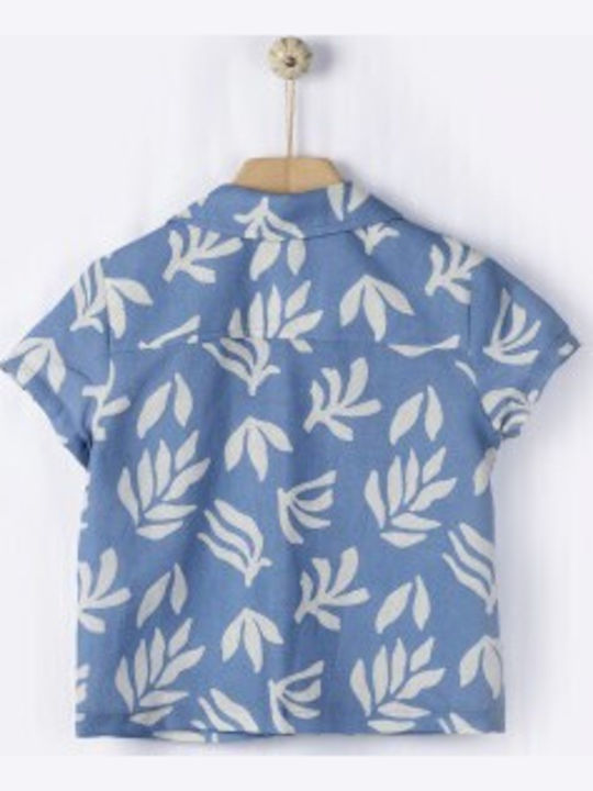 Kids Short-Sleeved Shirt Seaweed