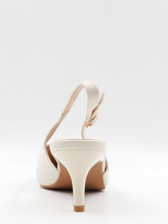 Beige Pumps