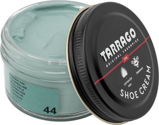 Tarrago Shoe Cream 50 Ml Color Pale Blue Tourmaline 44 Shoe Dye Shade Tarrago 44 Tourmaline
