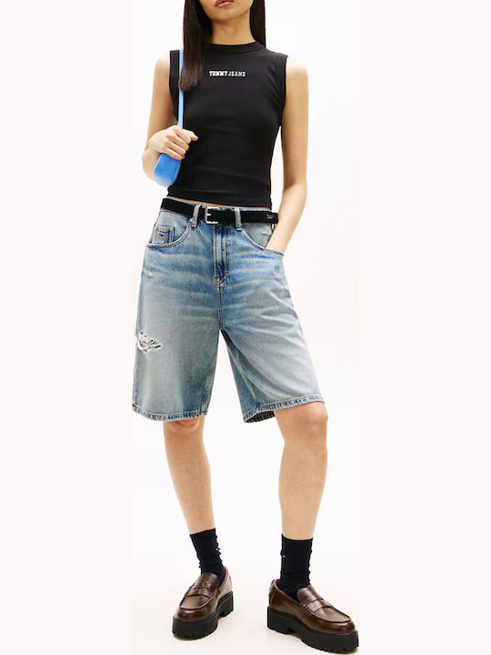 Damen Sommer Baumwolle Ärmellose Schwarze Bluse