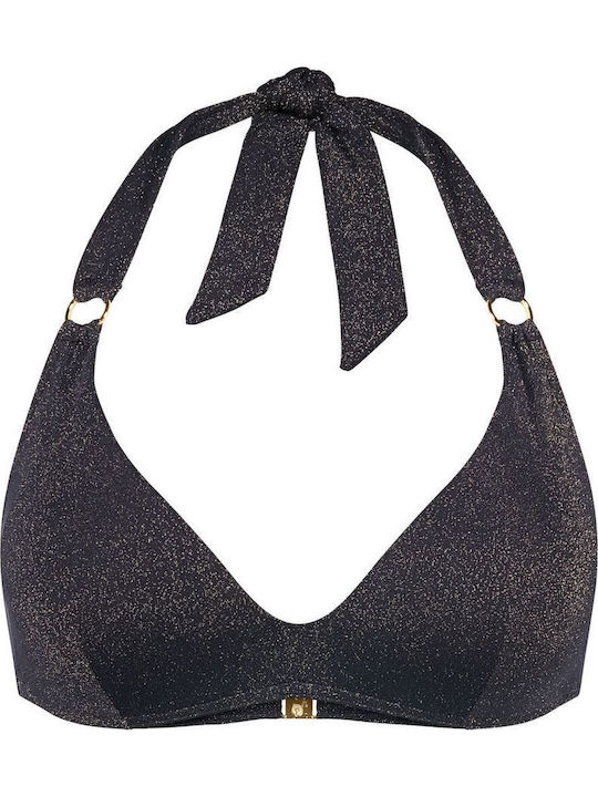 Summer Bikini Triangle With Padding Black