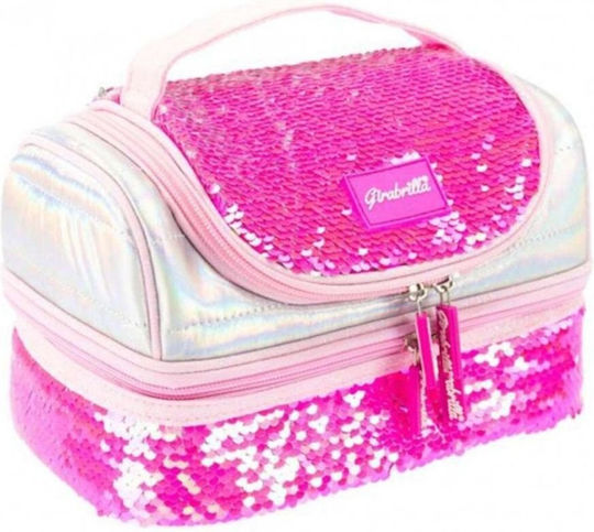 Nice Group Schulische Isolierte Kinder Lunchtasche Handtasche Hellblaue 13,5x13,5x22cm