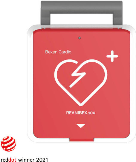 Portable Automatic Defibrillator for Adults and Children Reanibex 100 200 Joule Bexen Cardio