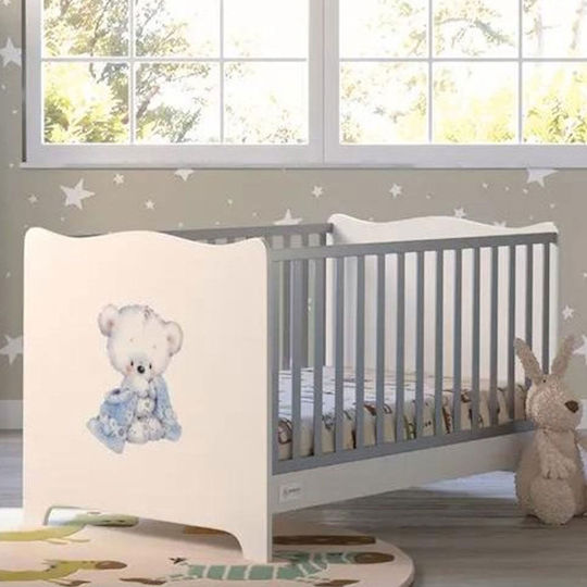 Asterias Bebe Полиморфна Люлка Nefeli Бежова с Матрак