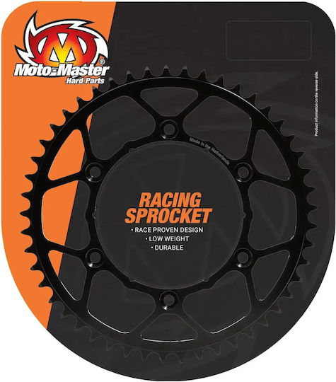 Moto-master Rear Sprocket Steel 420 Raw 44 Teeth 62.041.11.44