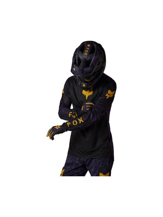 Fox Ranger Ls Jersey Ανδρική Μακρυμάνικη Μπλούζα Mountain Bike Μωβ