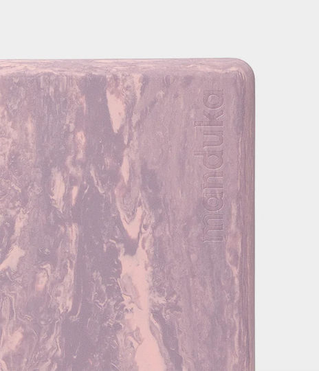Manduka Recycled Foam Йога Блок Cherry Blossom Marble 450гр 23 X 15 X 10 См