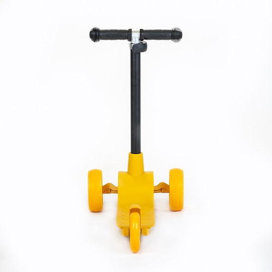 BabyMix Scuter Copii Prime 3 Roți Galben