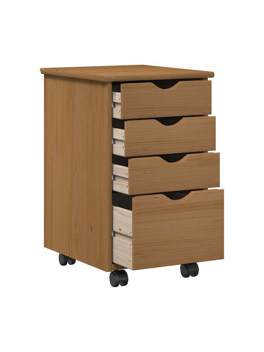 Dulap De Bucătărie De Pardoseală Culoarea Mierei 34x39x56cm