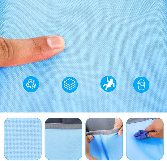 Children's Round Inflatable Swimming Pool 100x30cm Blue