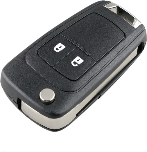 Foldable Car Key Shell with Blade with 2 Buttons for Opel Τηλεχειριστηρίου αναδιπλώμενο