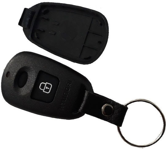 Hyundai Car Key Shell with 2 Buttons for Hyundai Remote Control