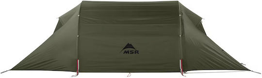 MSR Сцена Къмпинг Тунел Алпийска Зелена 3 Сезона Водоустойчива 1500mm