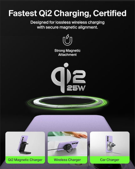 Belkin Sheerforce Back Cover Λιλά (Galaxy S26)