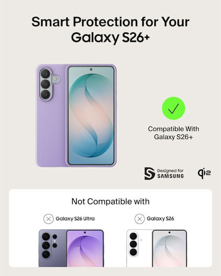 Belkin Sheerforce Back Cover Λιλά (Galaxy S26+)