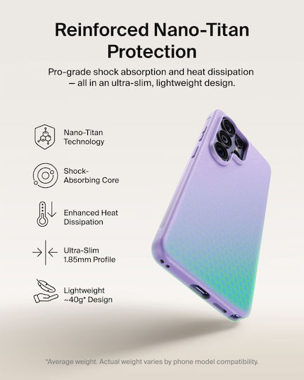Belkin Sheerforce Back Cover Lilac Galaxy S26