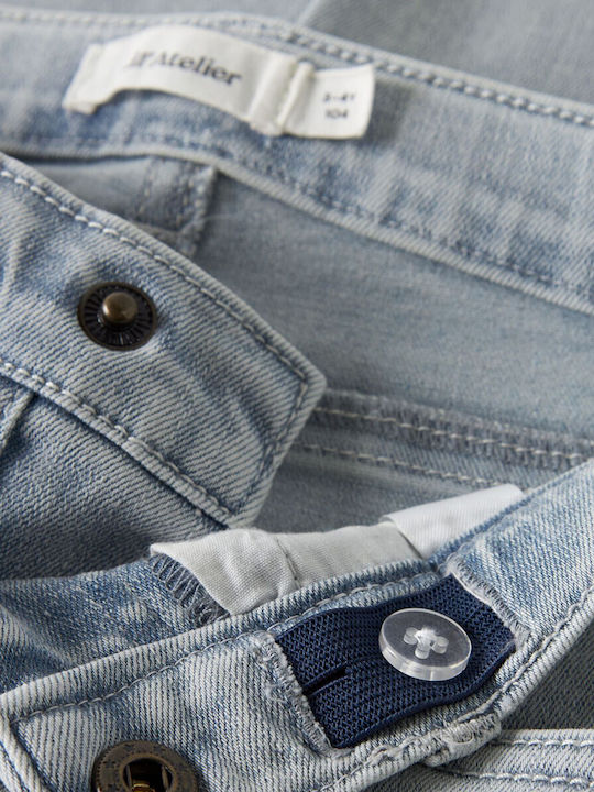 Kids Denim Blue Trousers