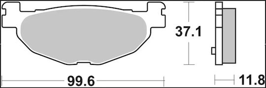 Brembo Plăcuțe de Frână Spate Scooter 07059xs – Compus Sinter Xs Utilizare Scooter