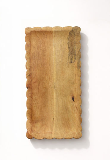 Kaemingk Hölzener Serviertablett 40x19,5x2cm Kaemingk Hölzener Serviertablett 40x19,5x2cm