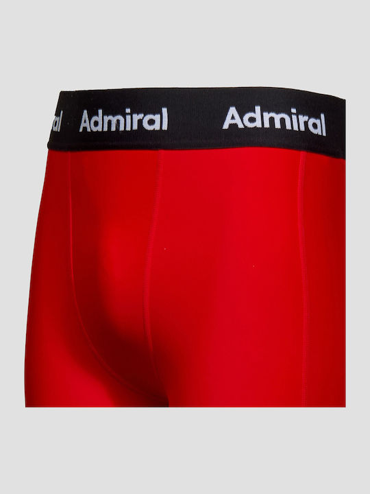 Admiral Ανδρικό Αθλητικό Κολάν Compression Κοντό Κόκκινο
