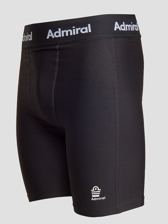 Admiral Herren Sportleggings Compression Kurz Schwarz