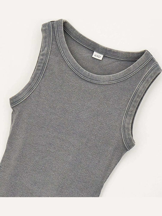 Girls Dress Dark Gray