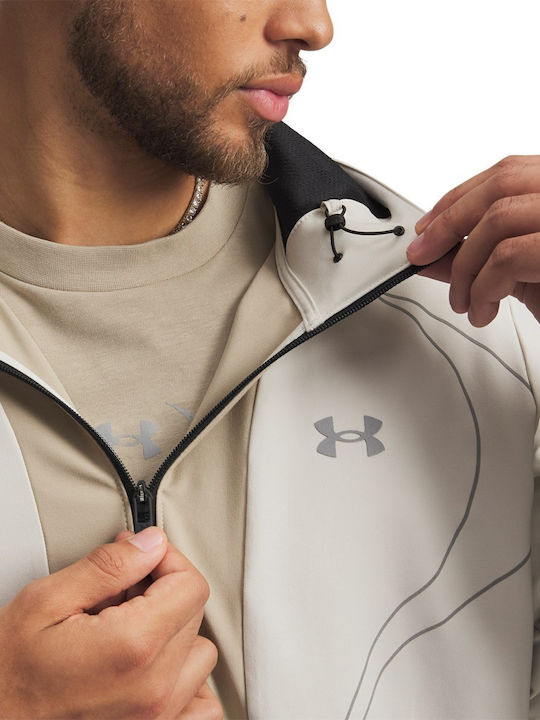 Unstoppable+ Men's Athletic Beige Jacket