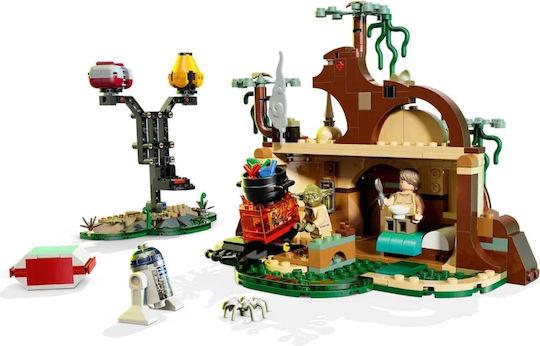 LEGO Star Wars Coliba Lui Yoda și Antrenament Jedi pentru 8+ Ani 440 Bucăți