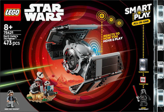 LEGO Star Wars Darth Vader's Tie Fighter για 8+ Ετών 473τμχ