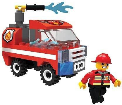 Blocki Мини Конструктори Mini Fire Brigade за 5+ Години 3 Бройки