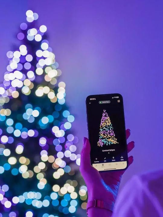 Weihnachtsbaum 210cm mit LED Beleuchtung Weiß
