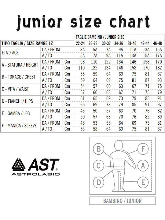 Astrolabio JM7N-956 Παιδικό Παντελόνι Σκι & Snowboard Μπλε