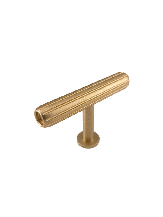 Viefe Buton Mobilier Din Metal Brushed Brass 0621055L291