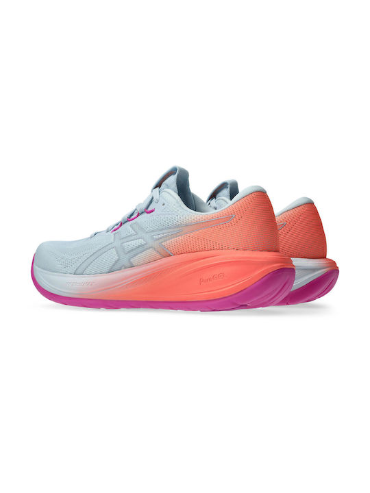 Gel-Cumulus 28 Sunny Sizzle Frauen Sportschuhe Laufen Graue