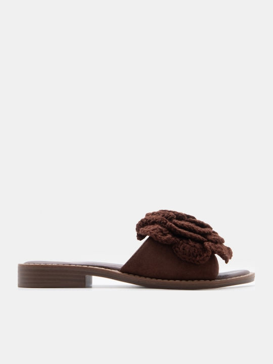 Дамски Сандали Flatforms Кафяви