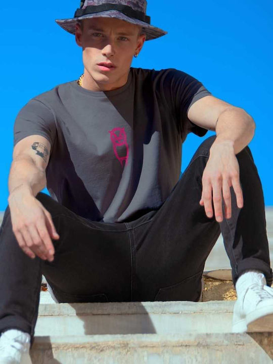T-shirt Γκρι Σκούρο