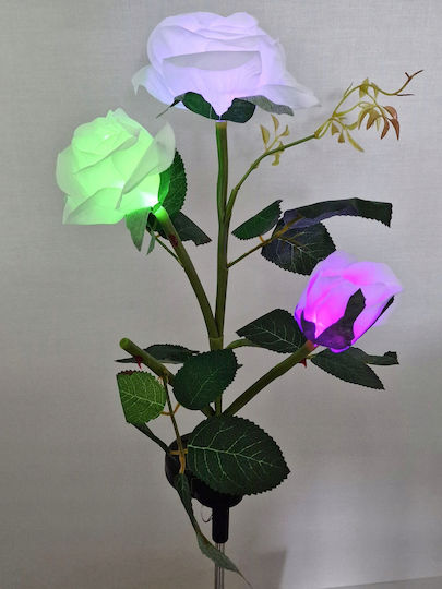 Solarleuchte Blume mit Bewegungssensor und Fotowiderstand IP44