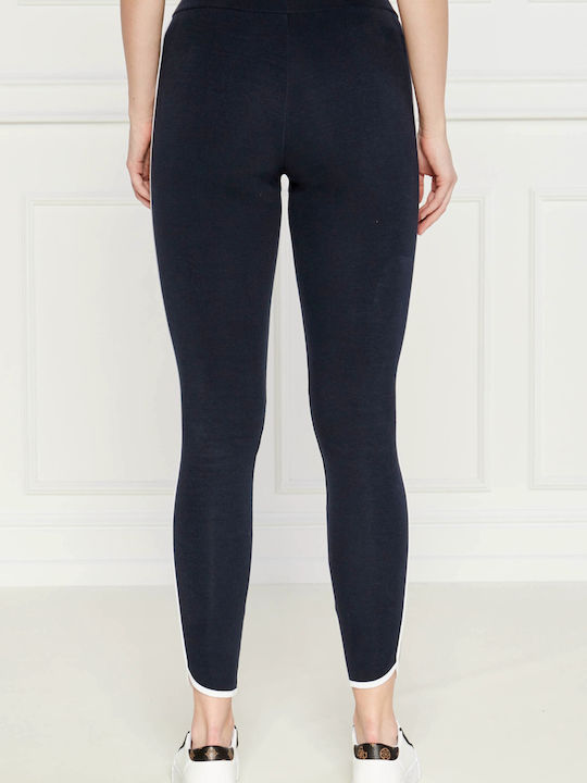 Damen Leggings Hohe Taille Marineblau