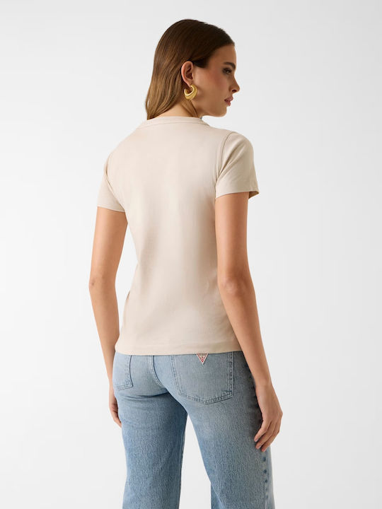 Tricou Damă Bej