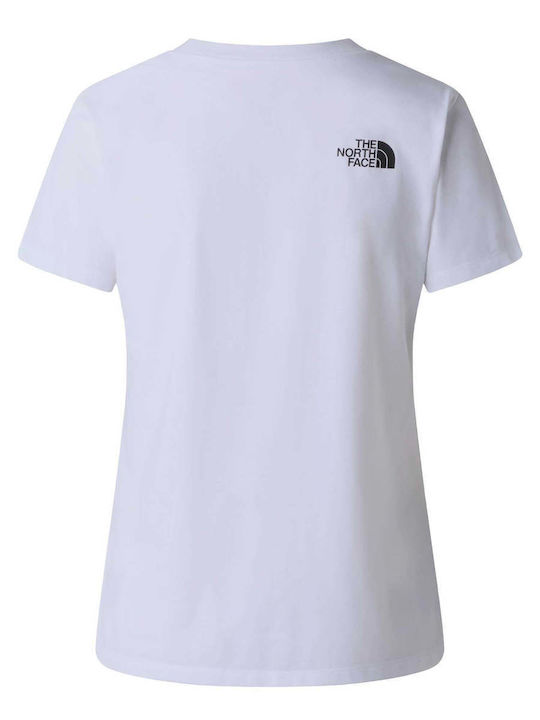 Bluza Damă Bumbac Mâneci Scurte Alb