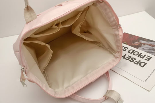 Geantă-Alaieră Tip Rucsac Roz 40x30x15cm