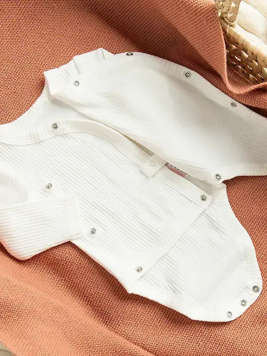 Cool Club Set Onesie With Pants Beige 3 Pieces
