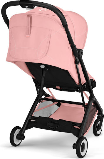 Cybex Orfeo Καρότσι Μωρού Kατάλληλο για Nεογέννητο Pink / Black Frame 6.3kg