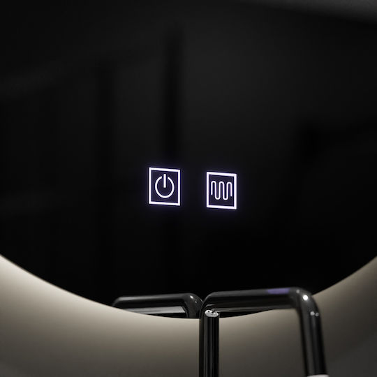 Alista Home Καθρέπτης Μπάνιου Led Αφής 54x60cm Διάφανος