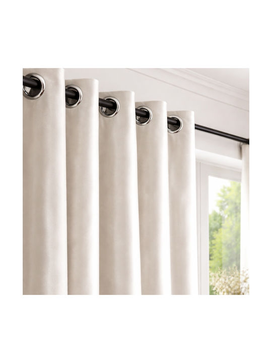 My Home Luxury My Home Luxury Vorhänge Fenster mit Grommets Ecru 280x270cm