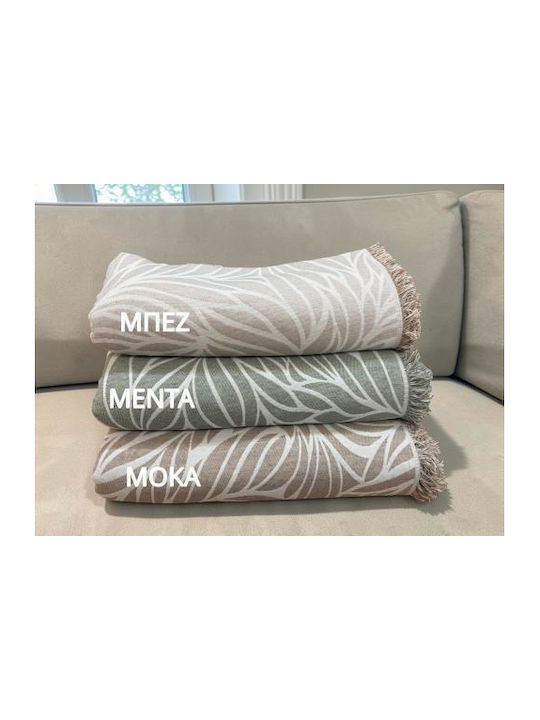 Linea Home Olea M Throws Set 3 pcs Beige