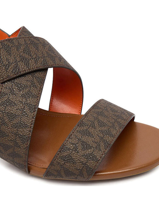 Damen Sandalen Braun