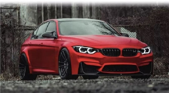 Капаци За Огледала На Двойна Бъбрековидна Решетка M Batman Стил Подходящи За Bmw Серия 4 F32 F33 F36 2013-2017 Черен Гланц