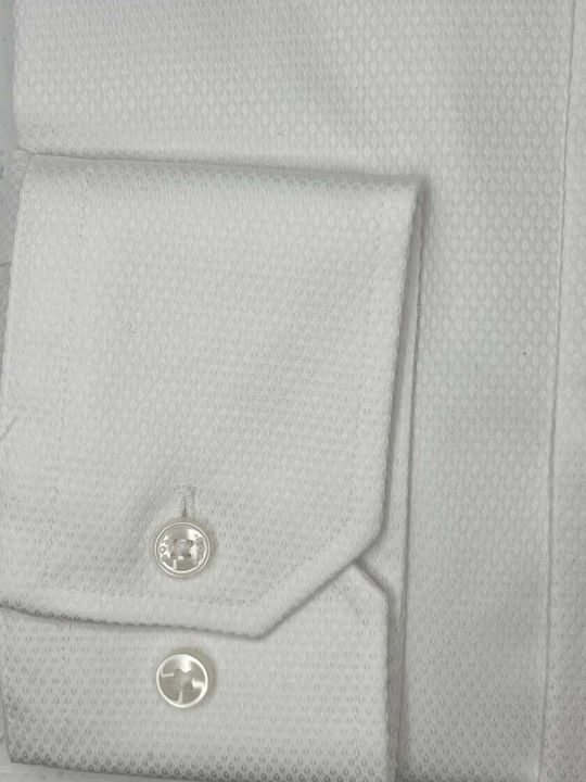 H Joe Long Sleeve Shirt in Regular Fit White