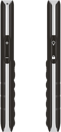 Bea-fon SL260 Dual SIM Κινητό με Μεγάλα Κουμπιά Ασημί